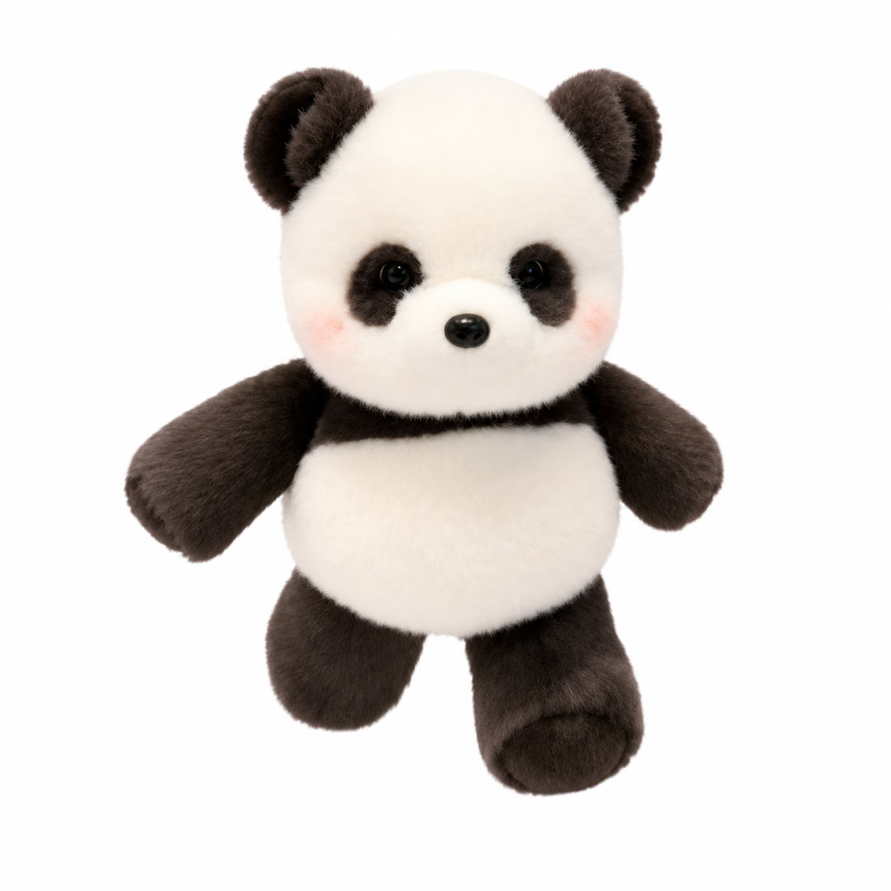 55cm Kawaii Running Panda Plush Toy – Soft Stuffed Animal Cushion Gift