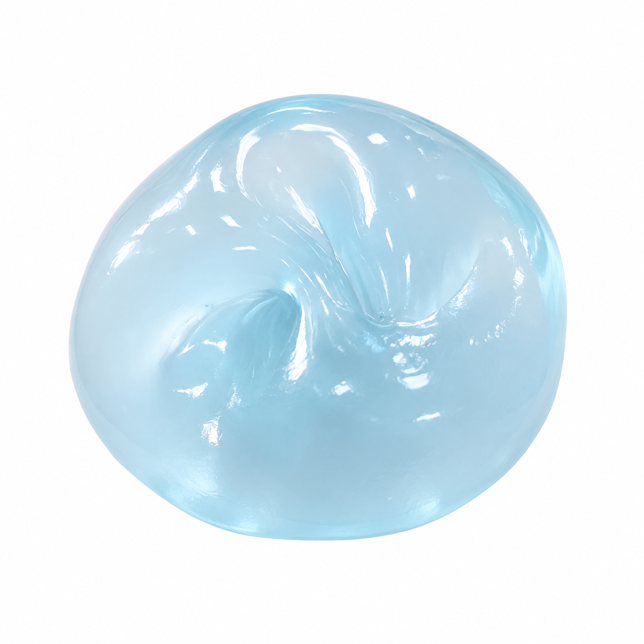 Blue Slow Rise Squishy Stress Ball – Soft Sensory Squeeze Toy for Kids & Adults