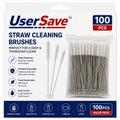 Bottle and Straw Cleaning Brush Kit – Flexible Nylon Cleaning Brushes for Cups and Containers