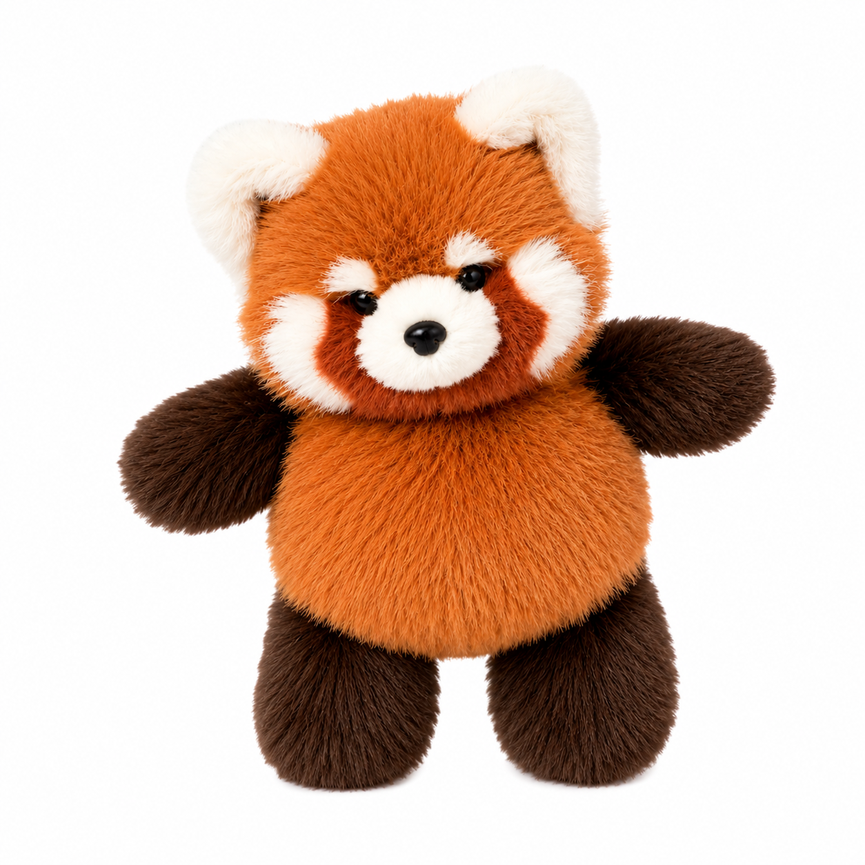 55cm Kawaii Running Raccoon Plush Toy – Soft Stuffed Animal Cushion Gift