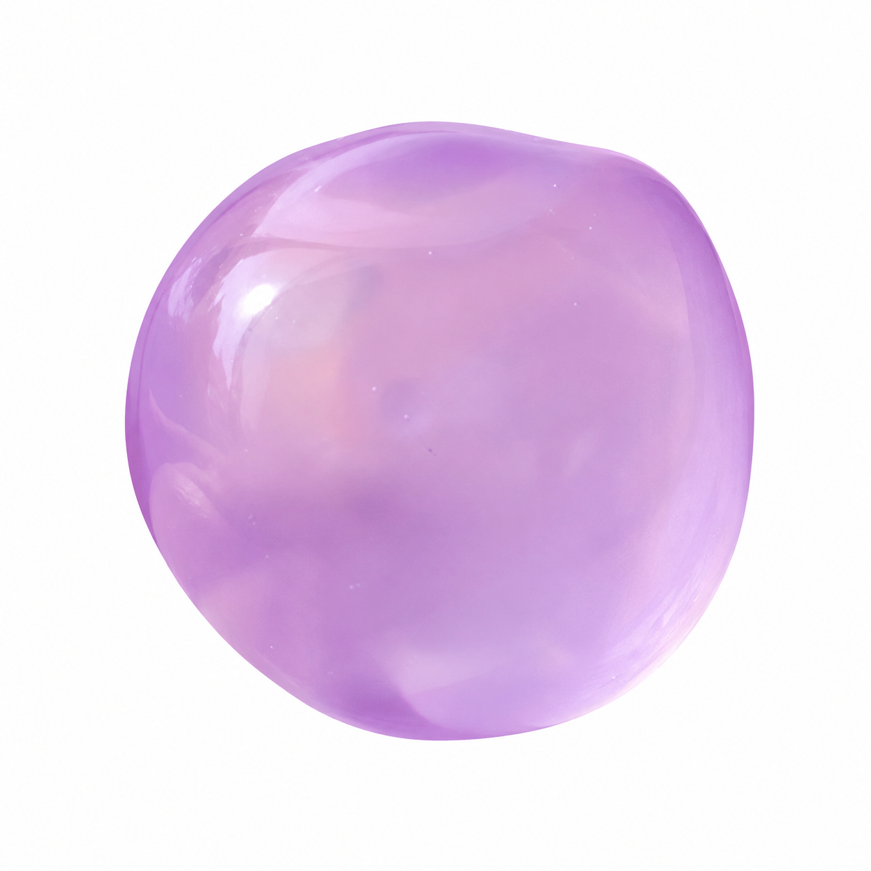 Purple Slow Rise Sensory Stress Ball – Soft Squishy Fidget Toy for Relaxation