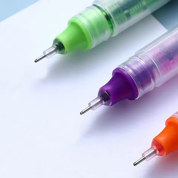 10-Pack Quick Dry Gel Pens – 0.5mm Fine Tip for Writing, Drawing & Study